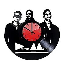 Hodiny - Vinylové hodiny Depeche Mode 1 - 13423570_