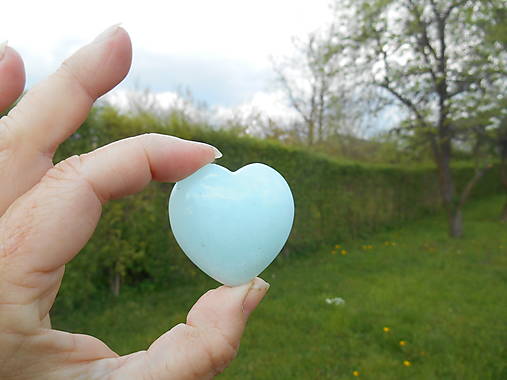 Minerály - hearts-pre mňa-pre teba-krištáľ,jaspis,akvamarín (akvamarín-srdce-) - 13426651_