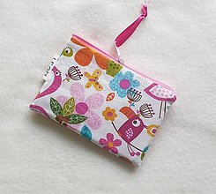 Detské tašky - Detská peňaženka dievčenská č.2 (Peňaženka (ZOO+ ružová koženka)) - 13426134_