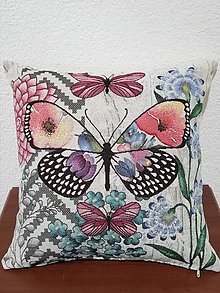 Úžitkový textil - Obliečka Motýľ - 13426133_