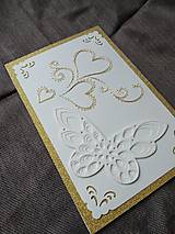 Papiernictvo - Magic card zaľúbený motýľ - 13423702_