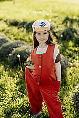 Detské oblečenie - Detský teplákový overal VILMA - 13427594_
