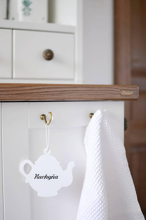 Dekorácie - Čajník s nápisom - 13431026_