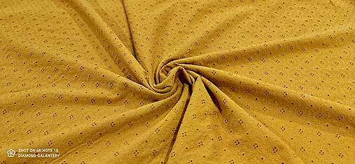 Textil - Madeira - cena za 10 centimetrov (Horčicová) - 13433591_