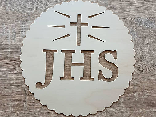 Hostia priemer 40cm výzdoba na 1. sväté prijímanie