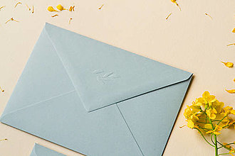 Papiernictvo - Embosované obálky (vetvička) - 13435420_