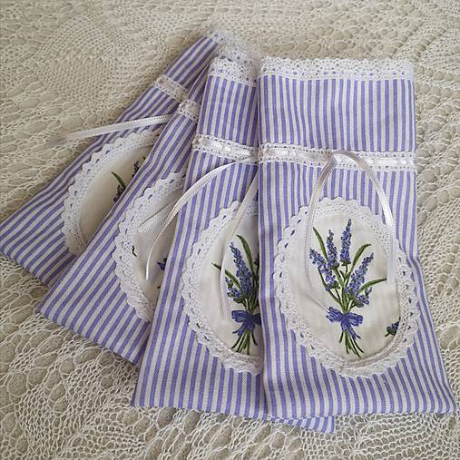 Úžitkový textil - Vrecúška na levanduľu Provence 1 - 13437319_