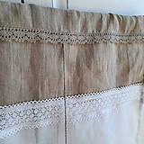 Úžitkový textil - Lněná roleta MON PLAISIR II. - 13441123_
