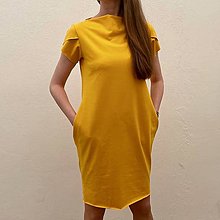 Šaty - Šaty " žlté " - 13441652_