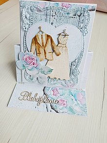 Papiernictvo - Svadobná pohľadnica - 13445351_