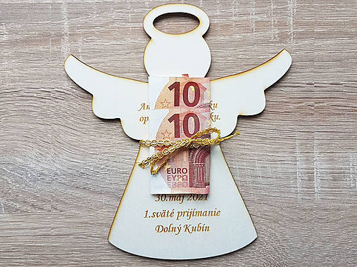 Dar na 1.sväté prijímanie výška 20cm s venovaním na mieru