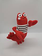 Hračky - Háčkovaný rak - 13447112_