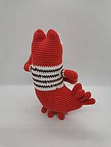 Hračky - Háčkovaný rak - 13447113_