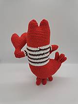 Hračky - Háčkovaný rak - 13447117_