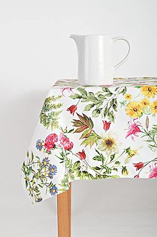 Úžitkový textil - Obrus - Lúčne kvety - 13446521_