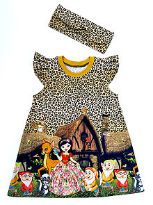 Detské oblečenie - Detské šaty - snehulienka - 13452500_