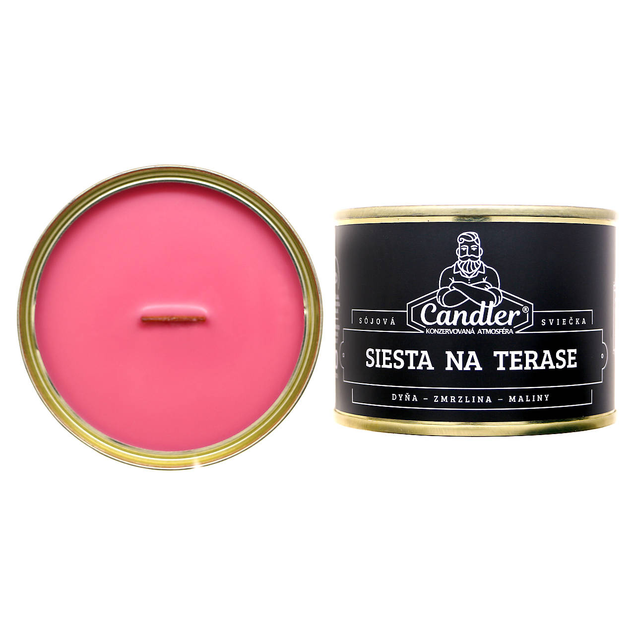 Sójová sviečka Siesta na terase, 140 g