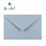 Papier - Obálka holubia modrá C6 - 13454009_