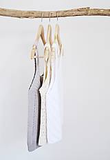 Topy, tričká, tielka - Crop top - biely - 13455357_