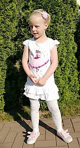 Detské oblečenie - Dievčenské šaty Tanečnica - 13453827_