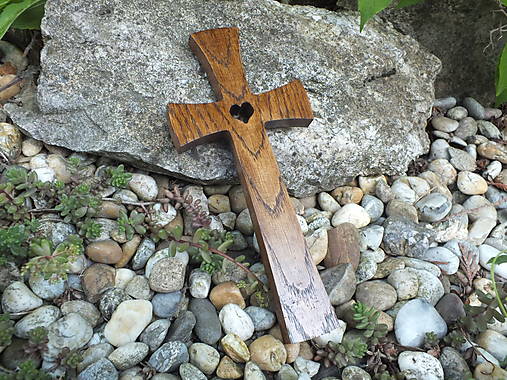 Dekorácie - Krížik 32 - 13459252_