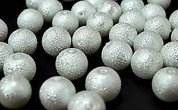 Korálky - Voskované perly vrúbkované 12 mm - 13457712_