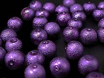 Korálky - Voskované perly vrúbkované 12 mm - 13457718_