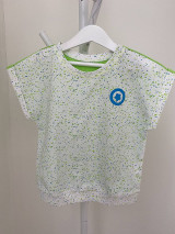 Detské oblečenie - Chlapčenské voľné bavlnené tričko - 13461619_