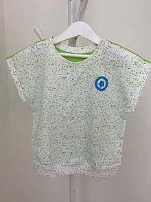 Detské oblečenie - Chlapčenské voľné bavlnené tričko - 13461619_