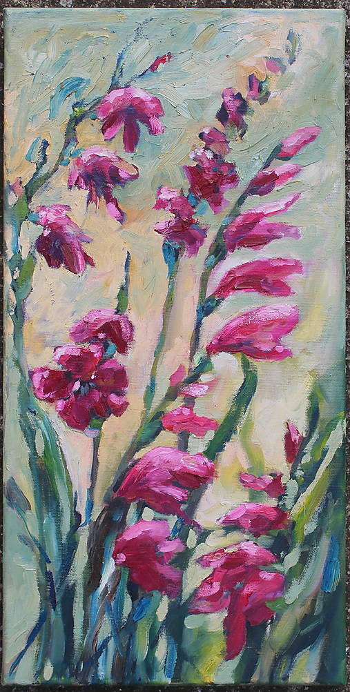 Obrazy - Gladioly - 13461090_