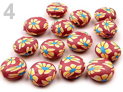 Korálky - korálky fimo 20 mm - 13461981_