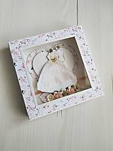 Papiernictvo - Svadobná pohľadnica  s krabičkou - 13462851_