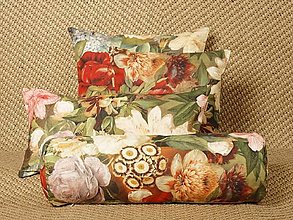 Úžitkový textil - Obliečky na vankúše - Flower power - 13463084_
