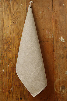 Úžitkový textil - Ľanové utierky  (Fishbone 2ks/ balenie) - 13463830_