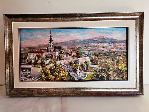 Nitra so Zoborom - panoráma