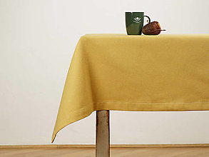 Úžitkový textil - Obrus - Dobby Yellow - 13468831_