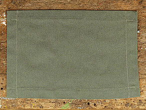 Úžitkový textil - Prestieranie 2ks -  Dobby (Green) - 13469623_