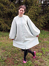 Šaty - Ľanové ženské šaty Hrdinka - 13473401_