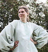 Šaty - Ľanové ženské šaty Hrdinka - 13473406_