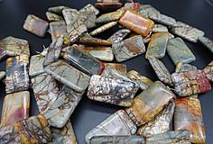 Minerály - Jaspis picasso 25x45 - 13474232_
