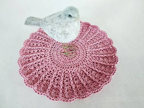 Úžitkový textil - Prestieranie v staroružovej - 13473750_