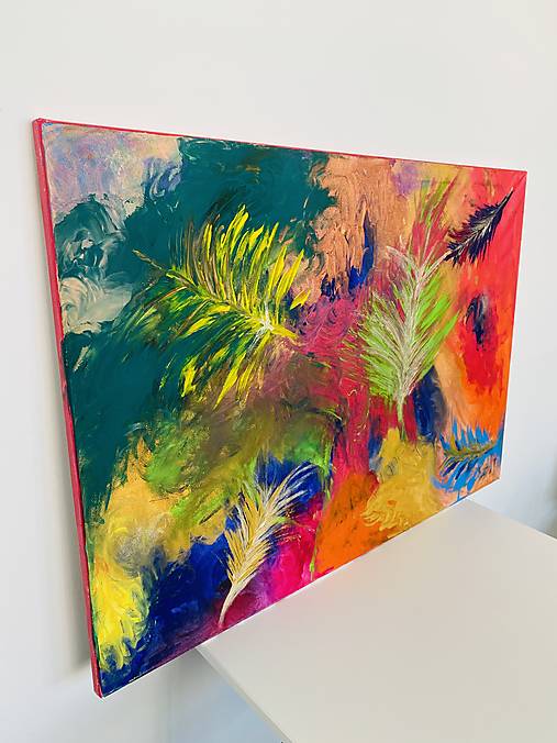 Obrazy - "Jesenná ľahkosť" 100x70 - 13477048_