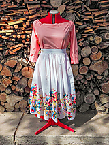Bavlnená sukňa záhrada vzorok - 50%. 17.50€