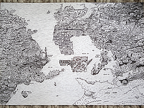Kresby - Mapa Stein World - Originál - 13483201_