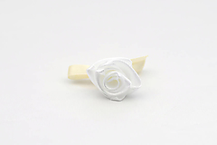 Svadobné pierka - Pierko bielo-krémové ruža - 13485994_