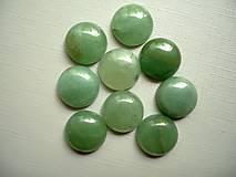 Kabošon - avanturín zelený 14 mm