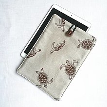 Detské tašky - Puzdro Korytnačka na 10,5" iPad, tablet - 13488978_