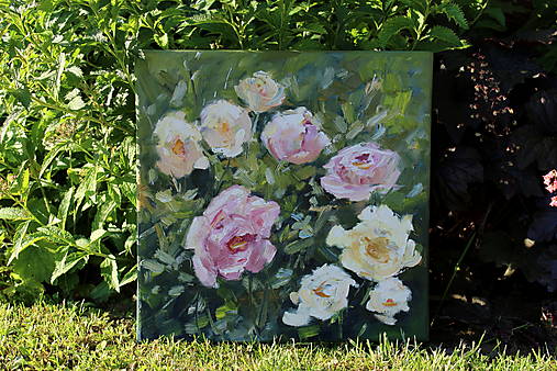 Obrazy - Pivonky - 13491125_