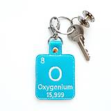 Kľúčenky - Kľúčenka prvok O-ja tu len oxidujem - 13493855_