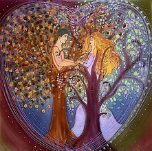 Obrazy - Láska v stromoch ukrytá - 13496906_